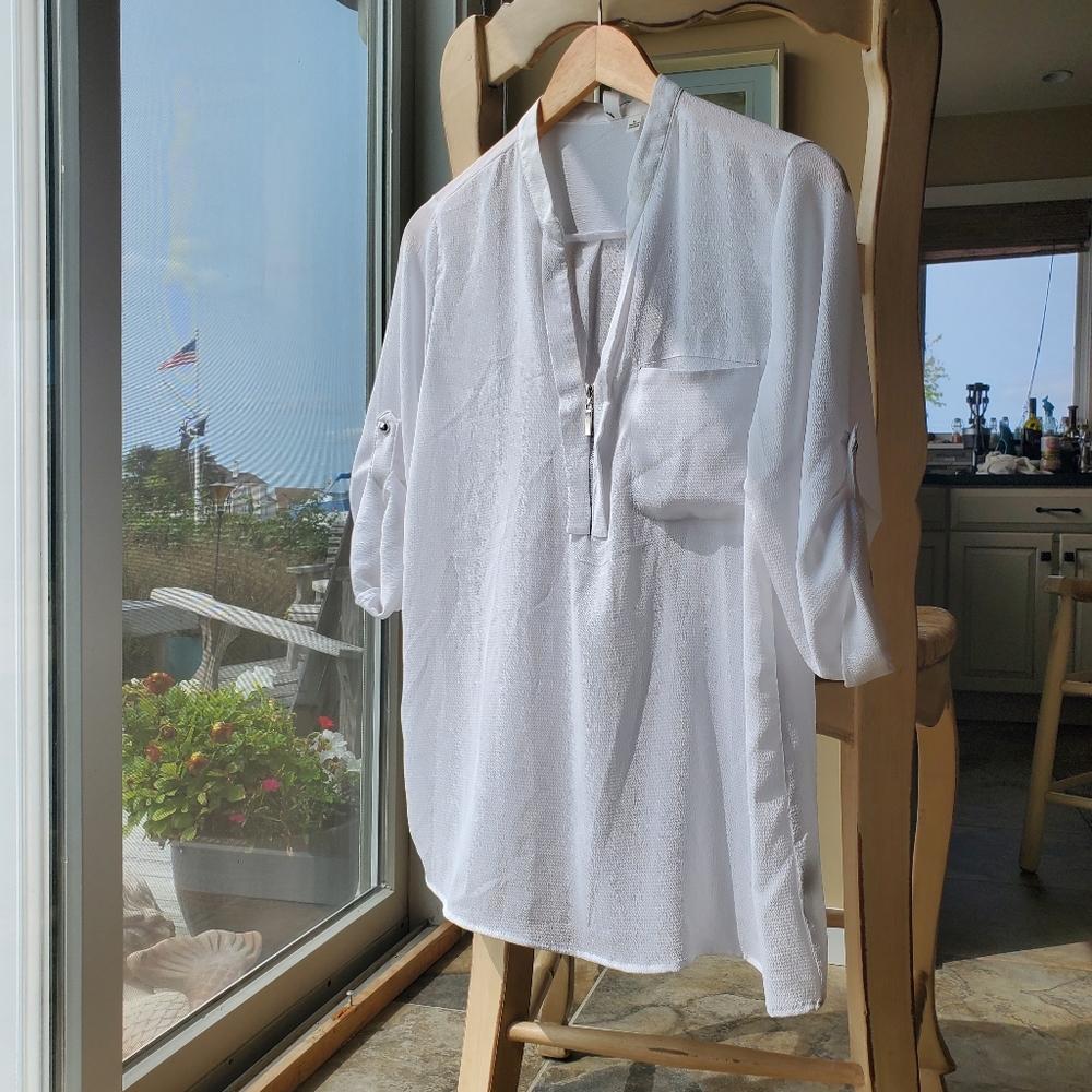 Crepe Business Casual Blouse